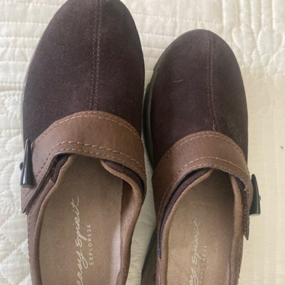 Easy Spirit Eliana, Brown Suede, 7.5M